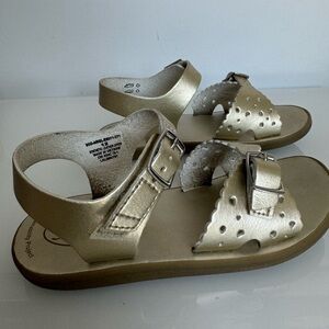 Toddler Sandals in Gold